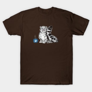 Snow Leopards Cuppa T-Shirt